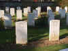 Grave of Cyril Charles Brew, third from left in the back row