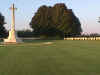 Joseph's grave is in the front row of those to the right of the Cross of Honour